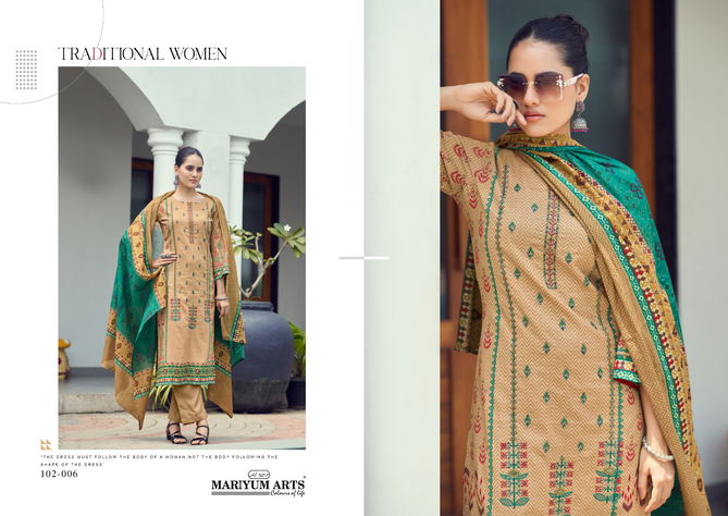 Habiba By Mariyum Cotton Printed Dress Material Wholesale Price In Surat